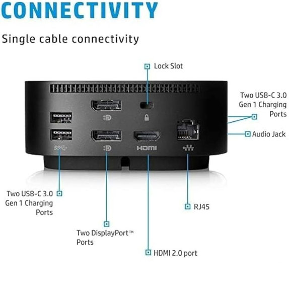HP - Dokovací stanice G5 (USB-C) Zánovní