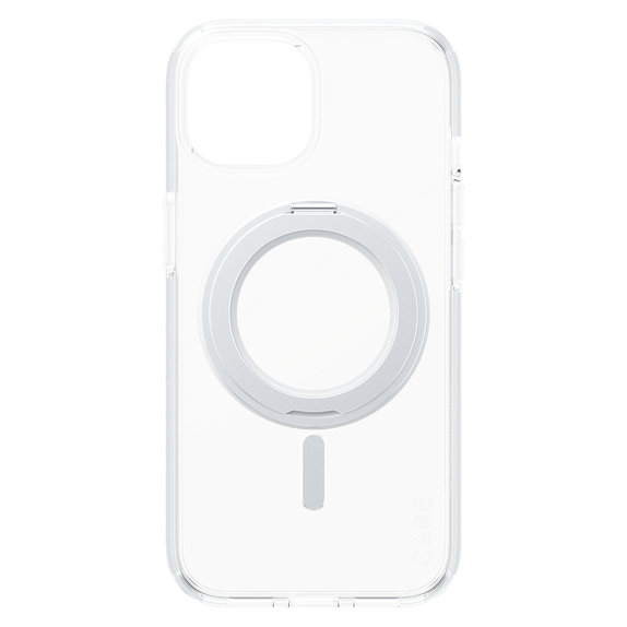Pouzdro Kickstand s MagSAFE by PanzerGlass pro iPhone 15, Stříbrná, PanzerGlass