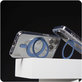 Pouzdro Kickstand s MagSafe pro iPhone 16 Pro, Modrá, CARE