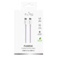 PURO - USB-C Kabel / USB-C, 60W, Fabrik FABK4, 1,5 m, coraltastic
