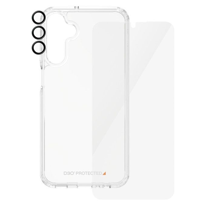Bundle Hoops + Tvrzené sklo UWF + Hard Case D3O pro Samsung Galaxy A15/A15 5G, PanzerGlass