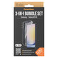 Bundle Hoops + Tvrzené sklo UWF + Hard Case D3O pro Samsung Galaxy A25 5G, Transparentní, PanzerGlass