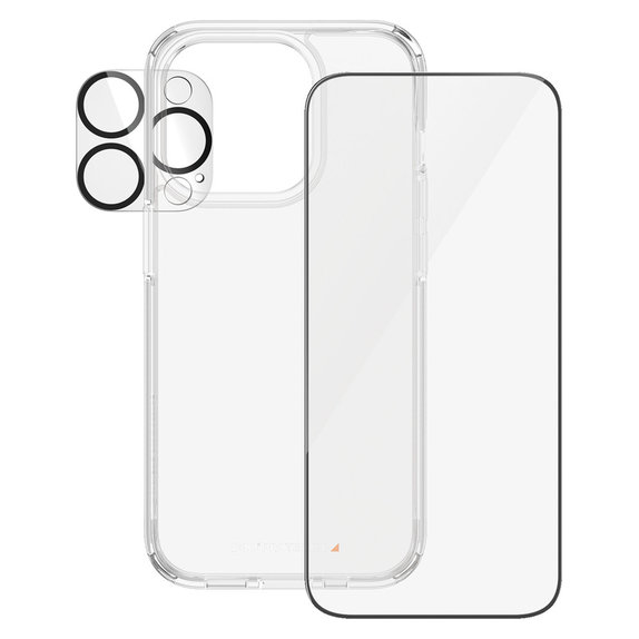 Bundle PicturePerfect + Tvrzené sklo UWF + Hard Case D3O pro iPhone 15 Pro, PanzerGlass