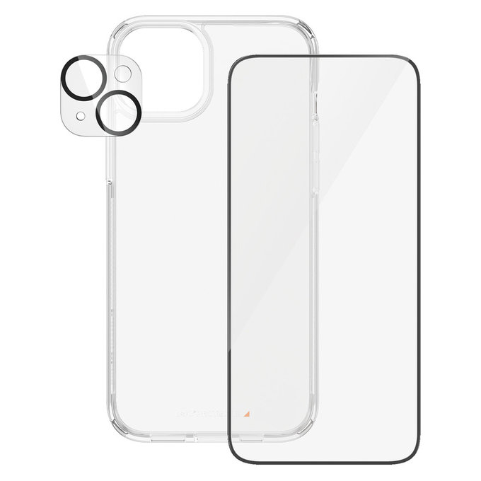 Bundle PicturePerfect + Tvrzené sklo UWF + Hard Case D3O pro iPhone 15 Plus, PanzerGlass