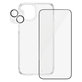 Bundle PicturePerfect + Tvrzené sklo UWF + Hard Case D3O pro iPhone 15 Plus, PanzerGlass