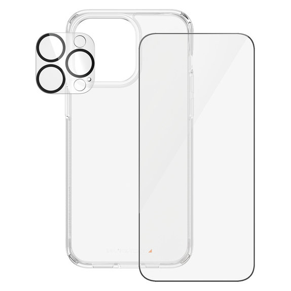 Bundle PicturePerfect + Tvrzené sklo UWF + Hard Case D3O pro iPhone 15 Pro Max, PanzerGlass