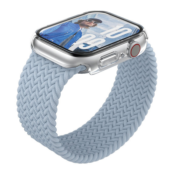 Tvrzené sklo Full Body Slim pro Apple Watch 11/10 42 mm, Čirá, PanzerGlass