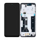 Motorola Moto G35 5G - LCD Displej + Dotykové Sklo + Rám (Black) - 5D68C28856 Genuine Service Pack