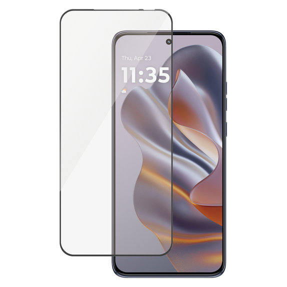 Tvrzené sklo UWF pro Motorola Edge 50 Neo, Černá, PanzerGlass