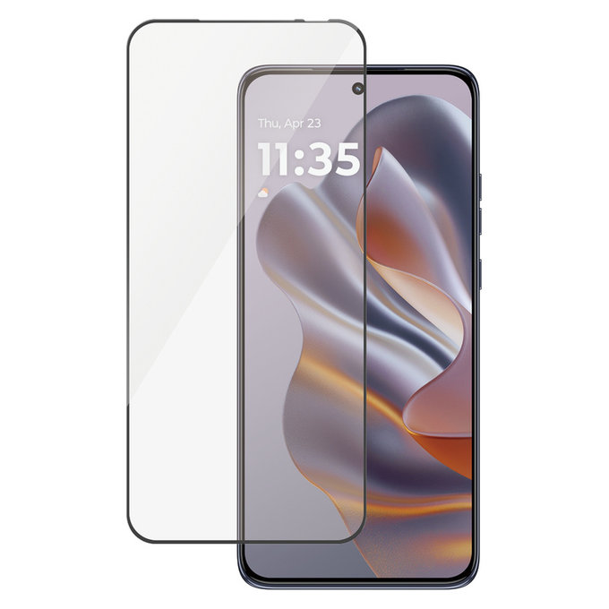Tvrzené sklo UWF pro Motorola Edge 50 Neo, Černá, PanzerGlass
