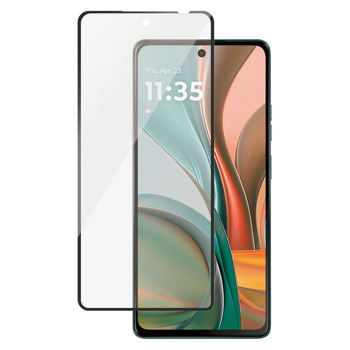 Tvrzené sklo UWF pro Motorola Moto G75 5G, Černá, SAFE by PanzerGlass