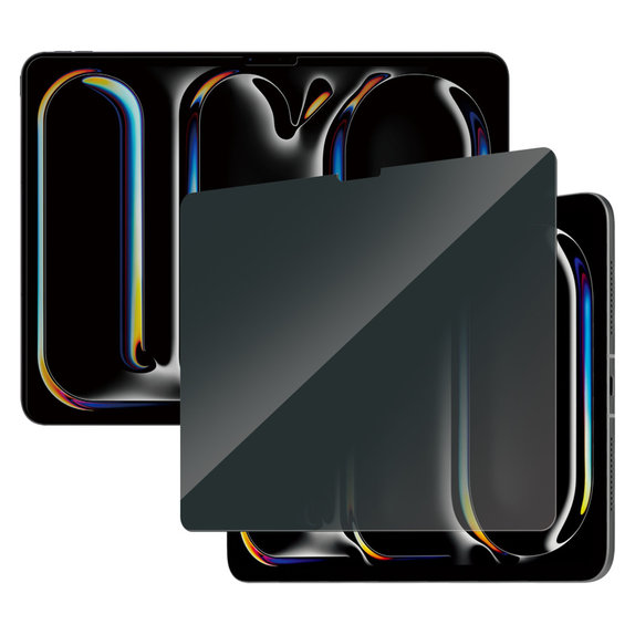 Tvrzené sklo UWF Privacy pro iPad Pro 13"/Air 13'', Čirá, PanzerGlass