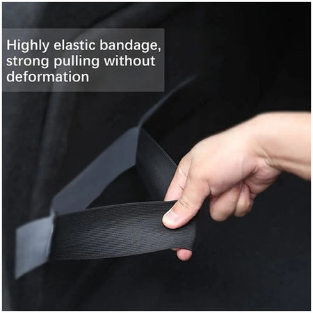 Upevňovací popruh na tašky do auta 80 x 5cm