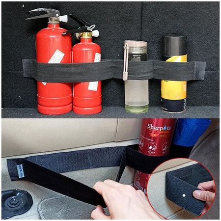 Upevňovací popruh na tašky do auta 80 x 5cm