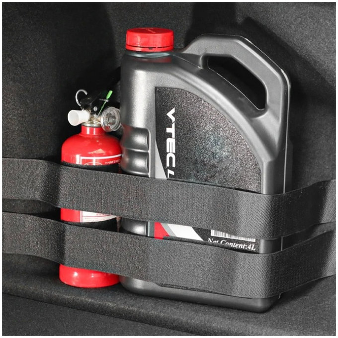 Upevňovací popruh na tašky do auta 50 x 5cm