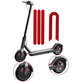 Xiaomi Mi Electric Scooter 1S, 2 M365, Essential, Pro, Pro 2 - Reflexní Nálepky (B)
