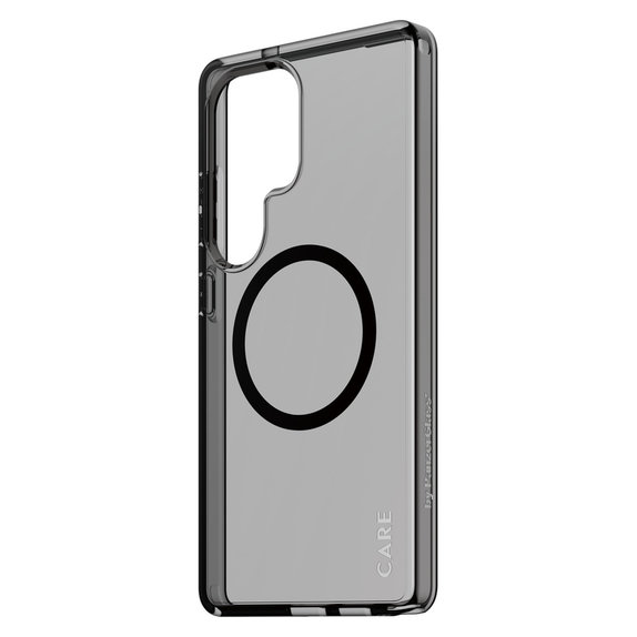 Pouzdro Smokey s černým QI pro Samsung Galaxy S25 Ultra, Černá, PanzerGlass