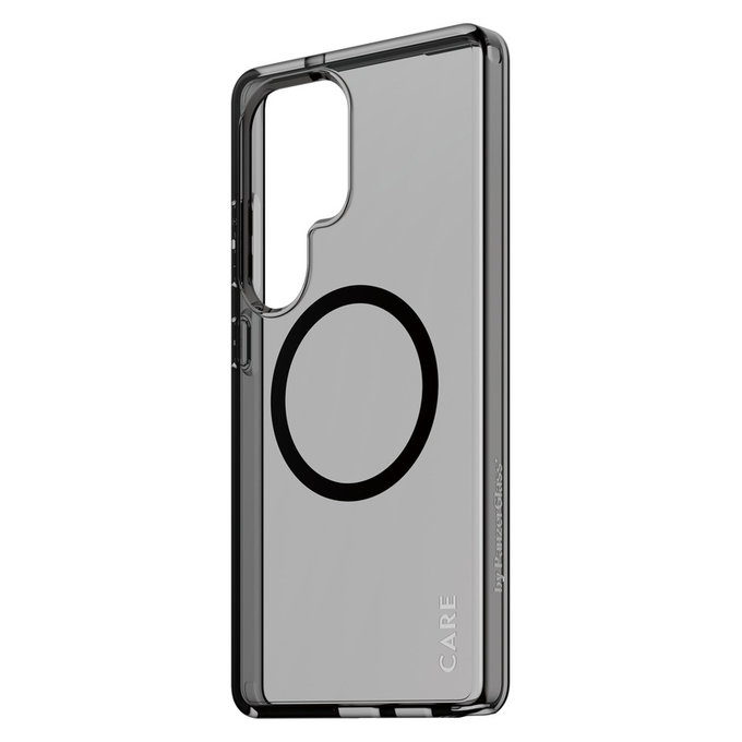 Pouzdro Smokey s černým QI pro Samsung Galaxy S25 Ultra, Černá, PanzerGlass