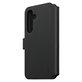 Pouzdro Wallet Tango Two-In-One s QI pro Samsung Galaxy S25+, Černá, PanzerGlass