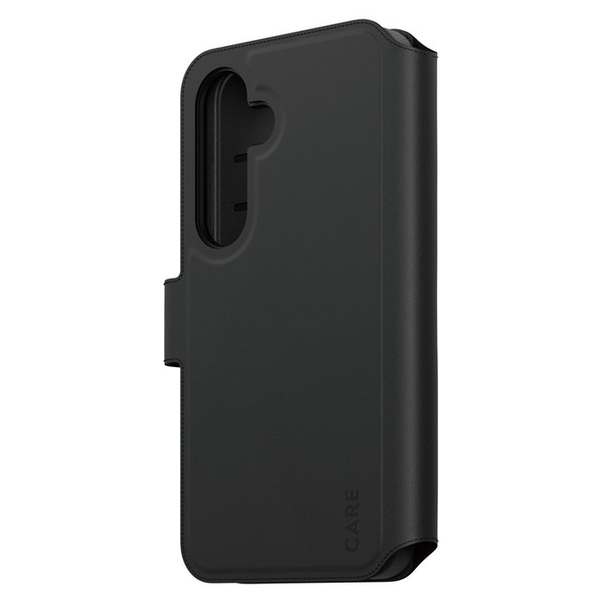 Pouzdro Wallet Tango Two-In-One s QI pro Samsung Galaxy S25, Černá, PanzerGlass