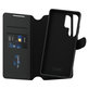 Pouzdro Wallet Tango Two-In-One s QI pro Samsung Galaxy S25 Ultra, Černá, PanzerGlass