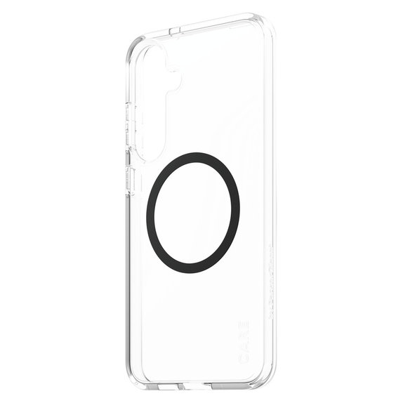 Pouzdro Urban Combat s černým QI pro Samsung Galaxy S25+, Transparentní, PanzerGlass