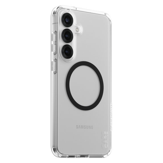 Pouzdro Urban Combat s černým QI pro Samsung Galaxy S25+, Transparentní, PanzerGlass