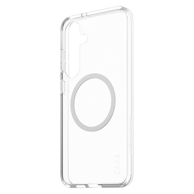 Pouzdro Urban Combat s bílým QI pro Samsung Galaxy S25+, Transparentní, PanzerGlass