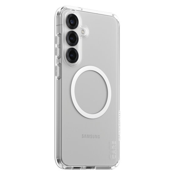 Pouzdro Urban Combat s bílým QI pro Samsung Galaxy S25+, Transparentní, PanzerGlass