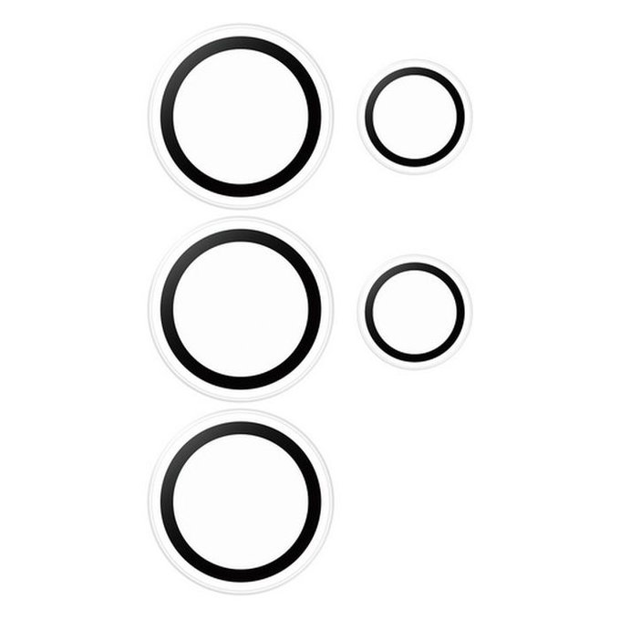 PanzerGlass - Ochranný kryt Objektívu Fotoaparátu Hoops pro Samsung Galaxy S25 Ultra, transparentná