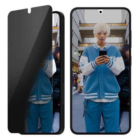 PanzerGlass - Tvrzené Sklo UWF Privacy s aplikátorem pro Samsung Galaxy S25, transparentná