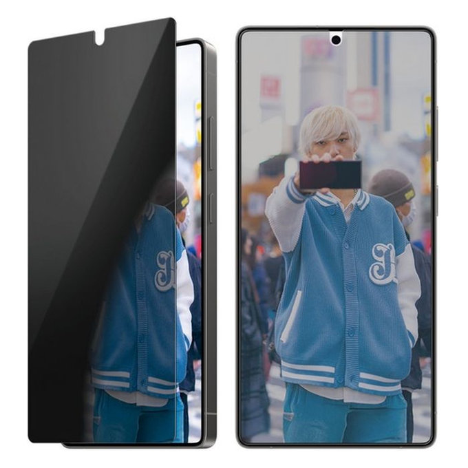 PanzerGlass - Tvrzené Sklo UWF Privacy s aplikátorem pro Samsung Galaxy S25 Ultra, transparentná