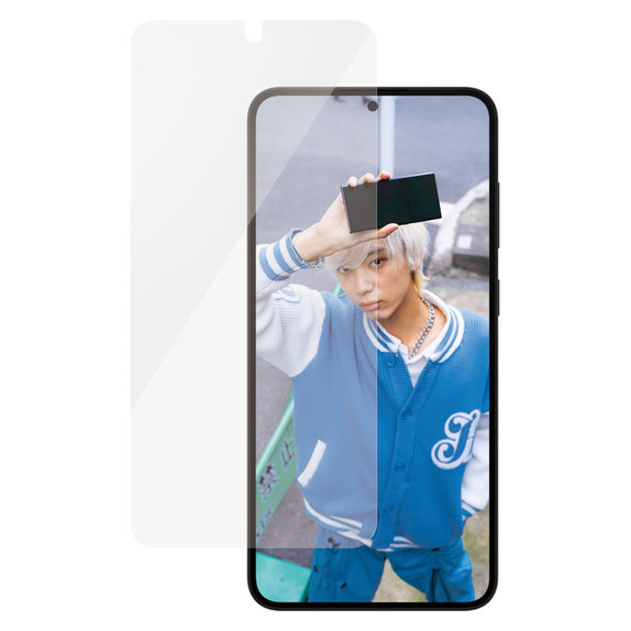 Tvrzené sklo UWF Ceramic s aplikátorem pro Samsung Galaxy S25+, Čirá, PanzerGlass