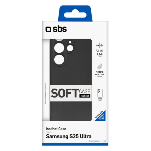 SBS - Pouzdro Instinct pro Samsung Galaxy S25 Ultra, černá