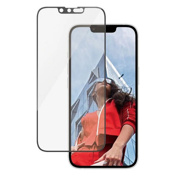 PanzerGlass - Tvrzené Sklo UWF s aplikátorem pro iPhone 13, 13 Pro, 14 a 16e, transparentná