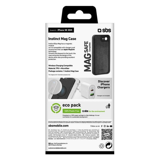 SBS - Pouzdro Instinct pro iPhone 16e, černá