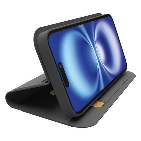 SBS - Pouzdro Book Wallet Smooth pro iPhone 16e, černá