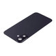 Apple iPhone 16 - Sklo Zadního Housingu + Sklíčko Kamery + Kovová Destička + Magsafe Magnet + Flex Kabel (Black)
