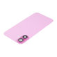 Apple iPhone 16 - Sklo Zadního Housingu + Sklíčko Kamery + Kovová Destička + Magsafe Magnet (Pink)