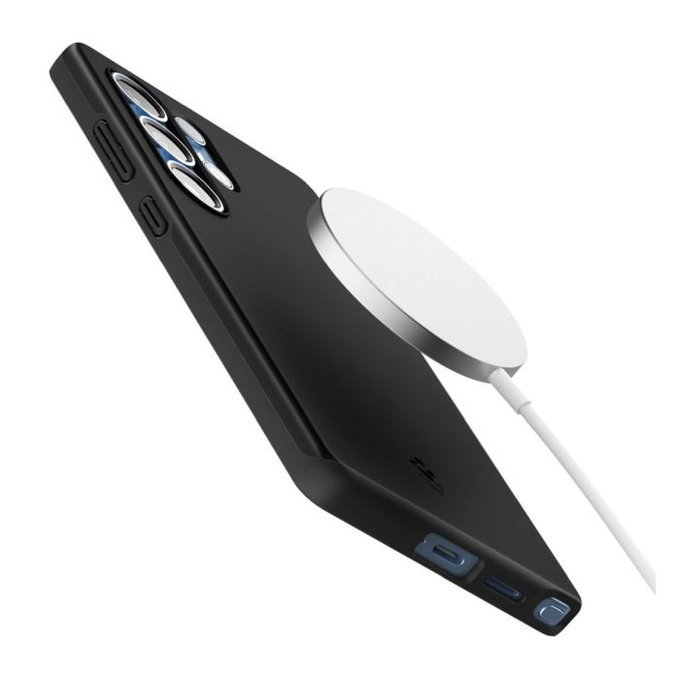 Spigen - Pouzdro Thin Fit s MagSafe pro Samsung Galaxy S25 Ultra, černá