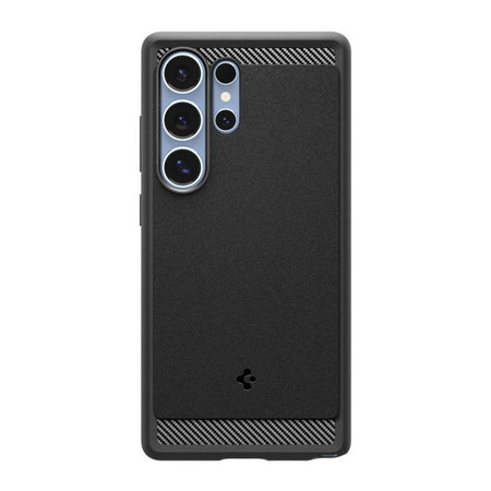 Spigen - Pouzdro Rugged Armor s MagSafe pro Samsung Galaxy S25 Ultra, Matte Black