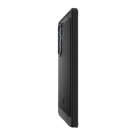 Spigen - Pouzdro Rugged Armor s MagSafe pro Samsung Galaxy S25 Ultra, Matte Black