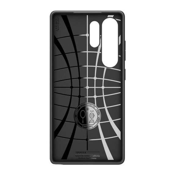 Spigen - Pouzdro Liquid Air pro Samsung Galaxy S25 Ultra, Matte Black