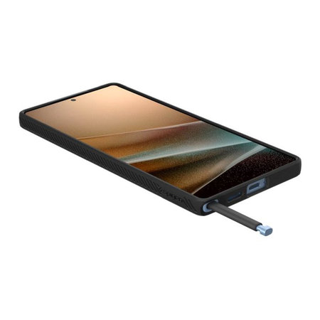 Spigen - Pouzdro Liquid Air pro Samsung Galaxy S25 Ultra, Matte Black