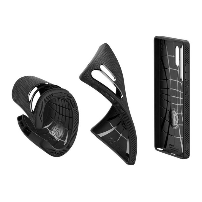 Spigen - Pouzdro Liquid Air pro Samsung Galaxy S25 Ultra, Matte Black