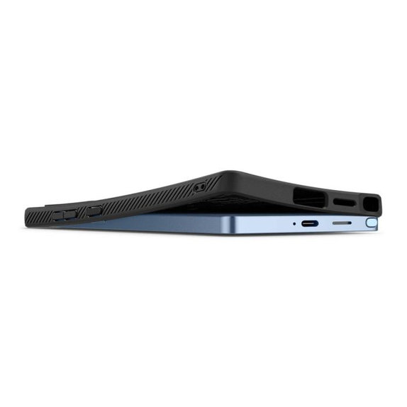 Spigen - Pouzdro Liquid Air pro Samsung Galaxy S25 Ultra, Matte Black