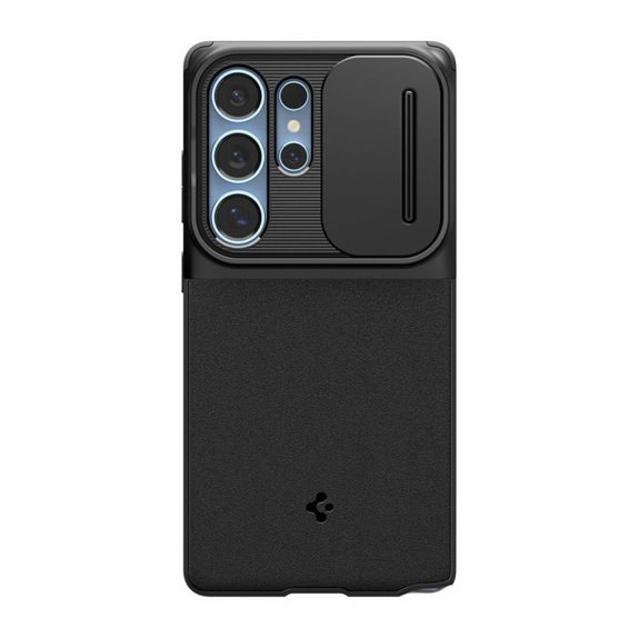 Spigen - Pouzdro Optik Armor pro Samsung Galaxy S25 Ultra, černá