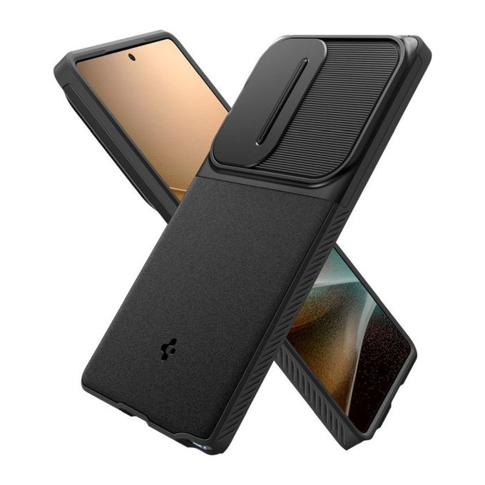 Spigen - Pouzdro Optik Armor pro Samsung Galaxy S25 Ultra, černá