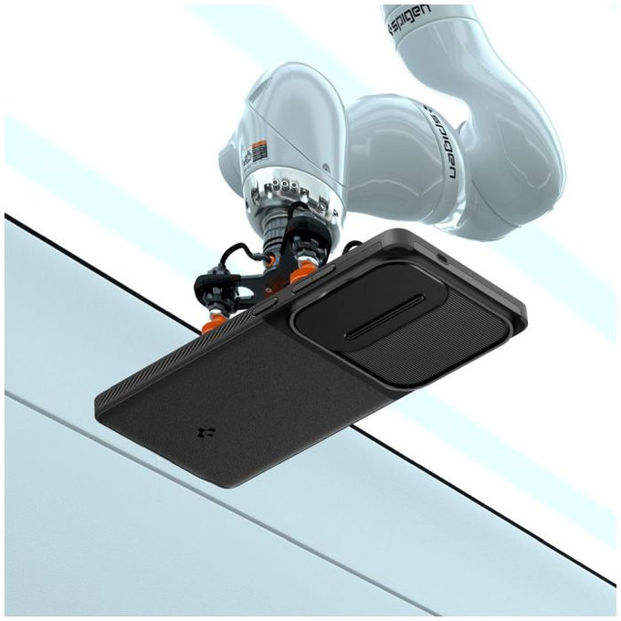 Spigen - Pouzdro Optik Armor pro Samsung Galaxy S25 Ultra, černá