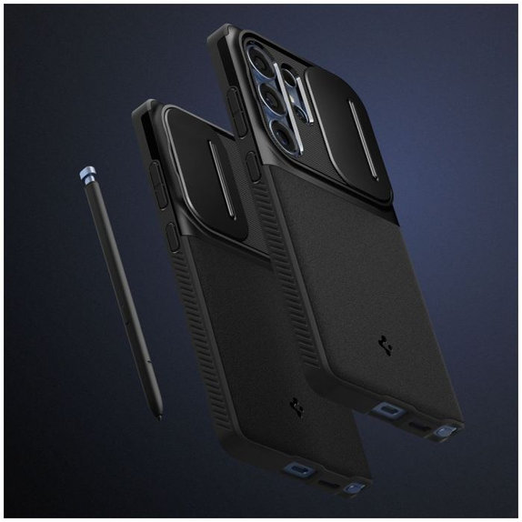 Spigen - Pouzdro Optik Armor pro Samsung Galaxy S25 Ultra, černá